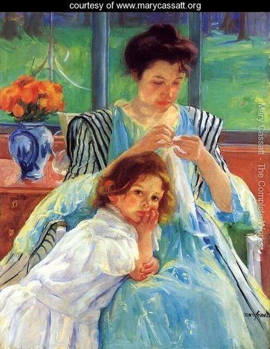 Young-Mother-Sewing